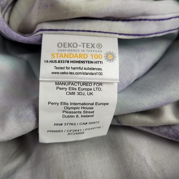 Perry Ellis Men's Short Sleeve Button Up Shirt XXL New - Picture 11 of 13